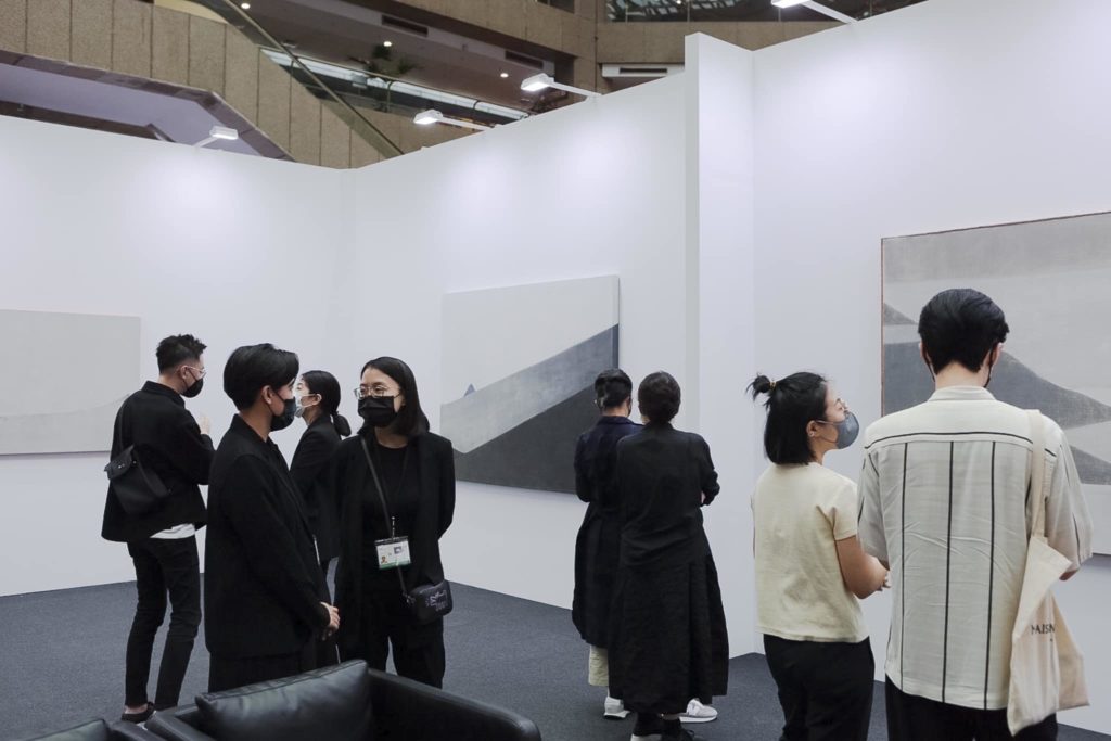 Bluerider ART 曹吉岡個展｜ 台北當代藝術博覽會 S14開幕日