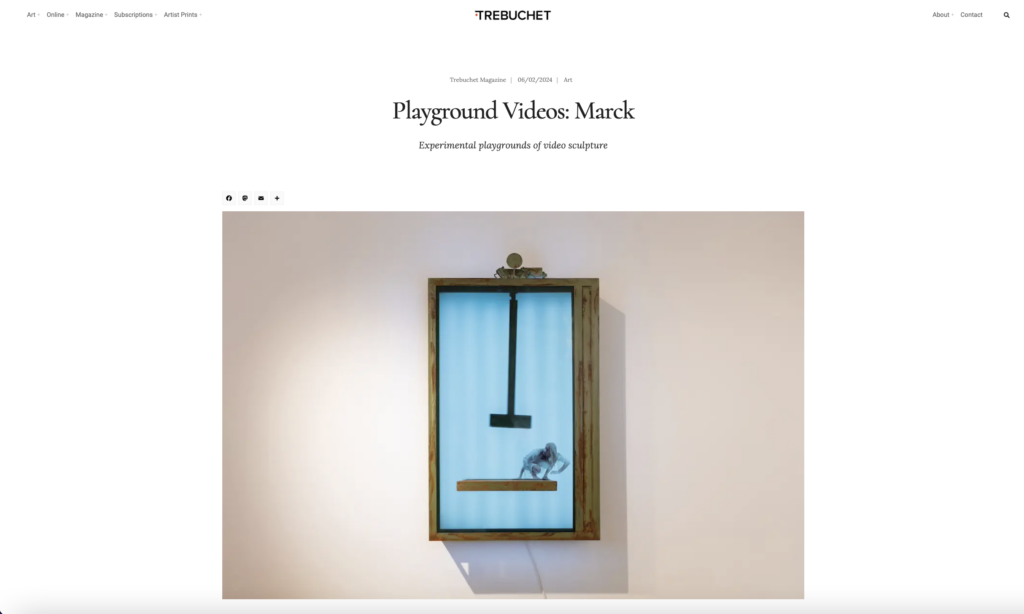 London·Mayfair｜TREBUCHET Magazine Marck: MARCK’s Playground